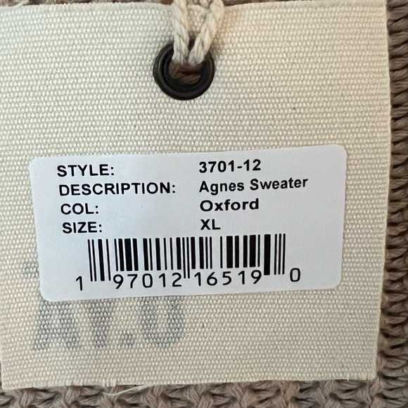 NWT Ser.O.Ya Agnes Sweater, Sz XL - Picture 3 of 5